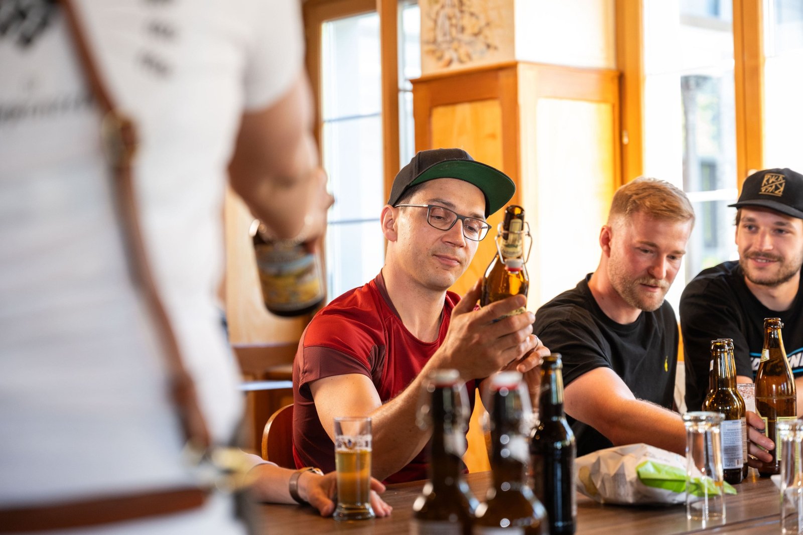 Geführte Degustation im Besucherzentrum Brauquöll Appenzell, Brauerei Locher AG Degustation im Besucherzentrum Brauquöll Appenzell, Brauerei Locher AG