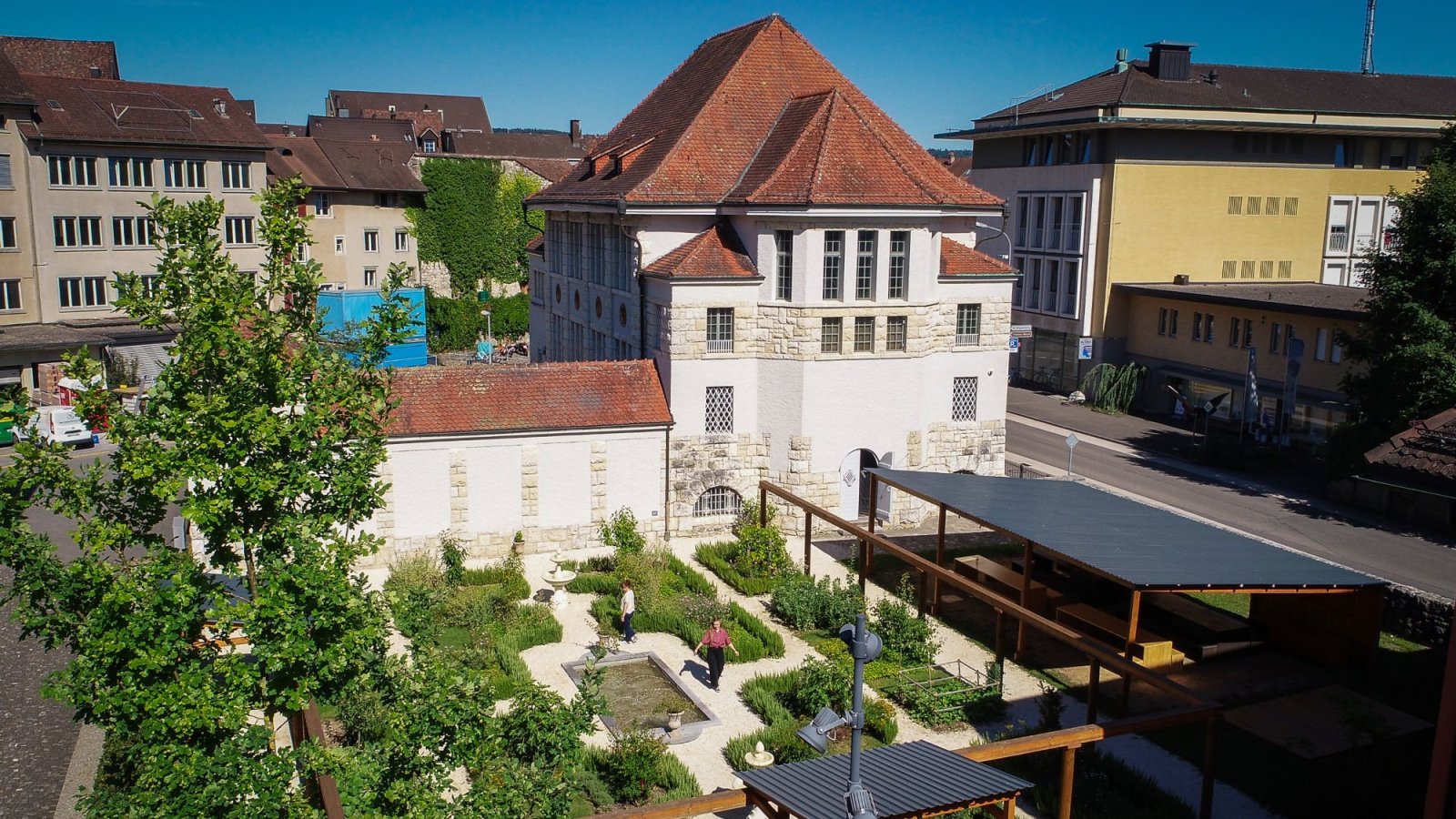 Der römische Garten beim Vindonissa Museum ist in seiner Dimension einzigartig in der Schweiz. 
